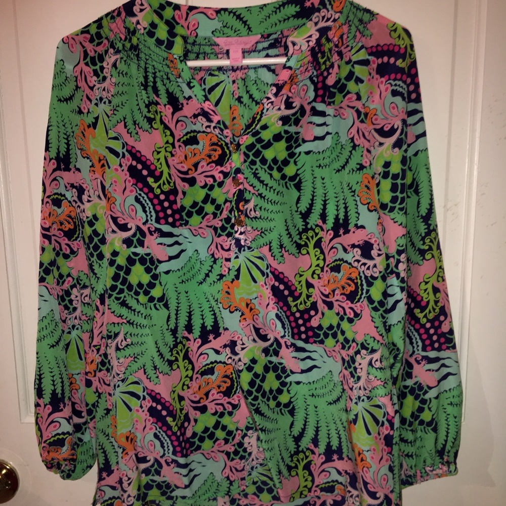 Lilly Pulitzer Elsa blouse